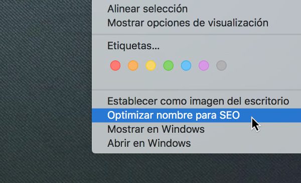 Nombres de archivos SEO Friendly